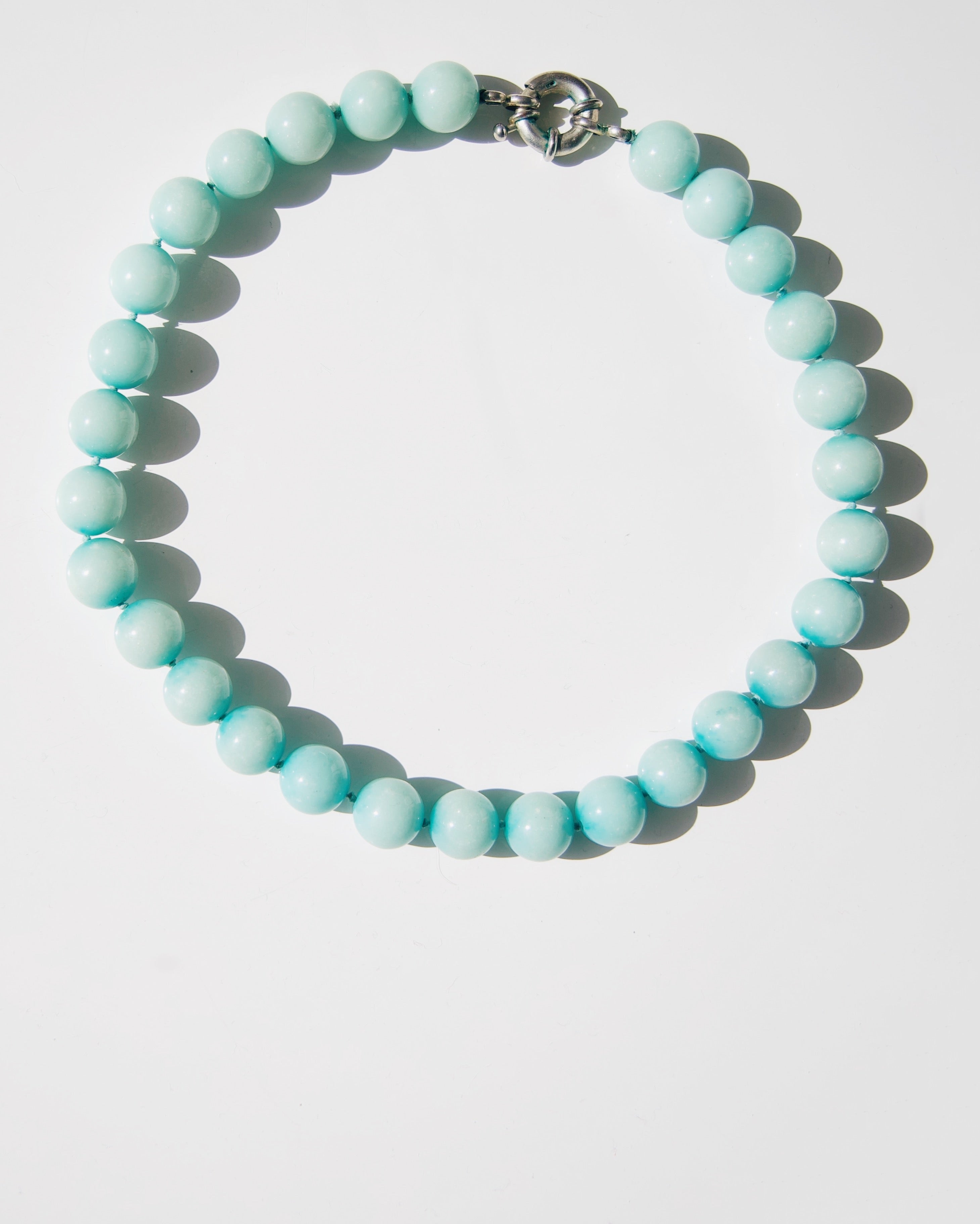 Mint Beaded Necklace